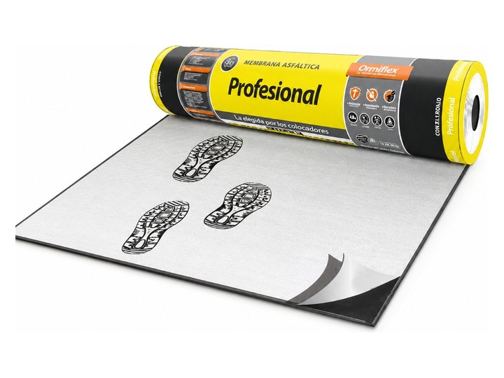 Membrana asfáltica con aluminio Ormiflex Profesional
